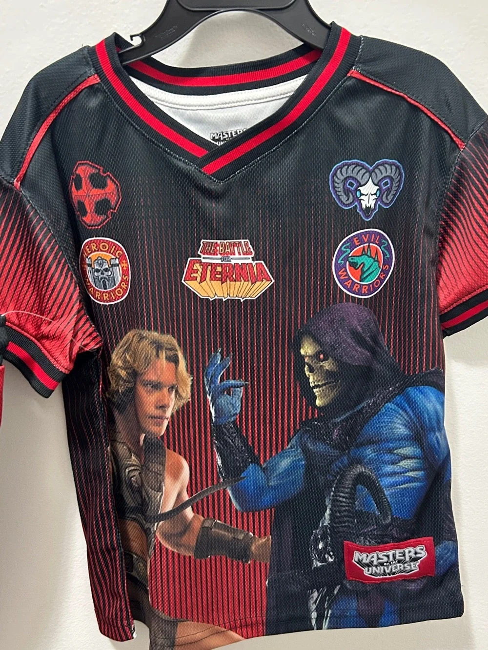 NWT Masters of the Universe Boys XS 4/5 He-Man Skeletor 2PC Outfit Set